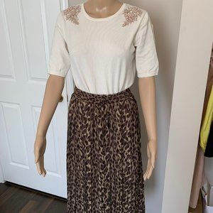 Banana Republic Pleated Skirt